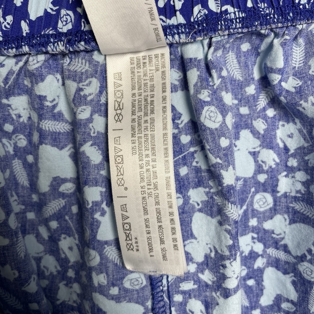 Disney Women 2XL Blue Shorts Alice In Wonderland Coquette Cotton 4" - Picture 8 of 13